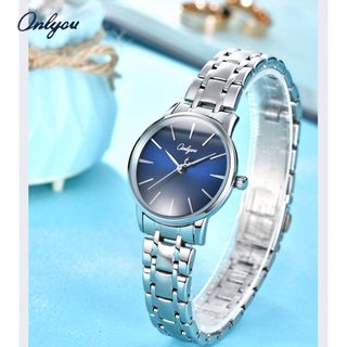 Đồng hồ Nữ ONLYOU 328038LB Dây Thép Không Gỉ