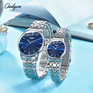 Đồng hồ Nữ ONLYOU 328038LB Dây Thép Không Gỉ