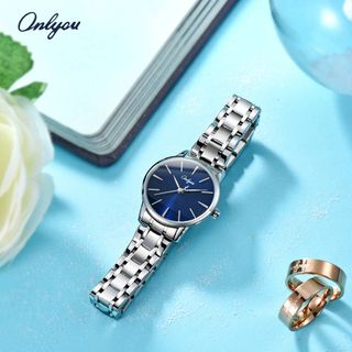 Đồng hồ Nữ ONLYOU 328038LB Dây Thép Không Gỉ
