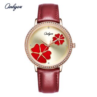 Đồng hồ Nữ ONLYOU 328026LA Dây Da