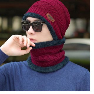 Sét Khăn ống + Mũ Len Lót lông