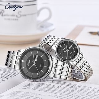 Đồng hồ Nam ONLYOU 328005GB Dây Thép Không Gỉ