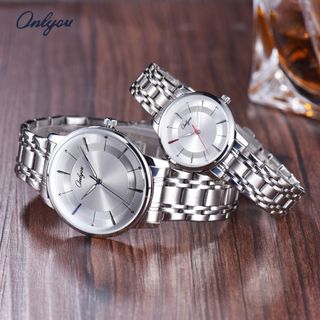 Đồng hồ Nữ ONLYOU 328058LA Dây Thép Không Gỉ