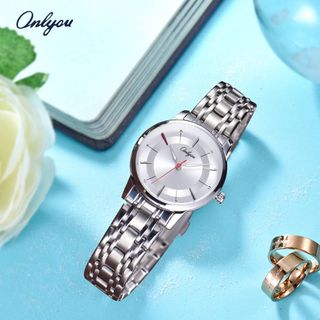 Đồng hồ Nữ ONLYOU 328058LA Dây Thép Không Gỉ