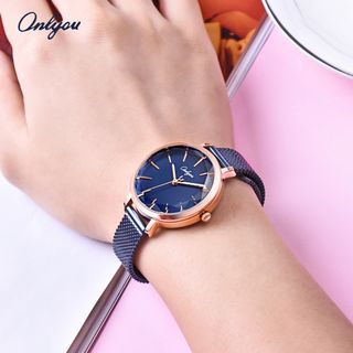 Đồng hồ Nữ ONLYOU 328008LE Dây Lưới