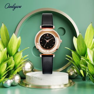 Đồng hồ Nữ ONLYOU 50063LB Dây Da