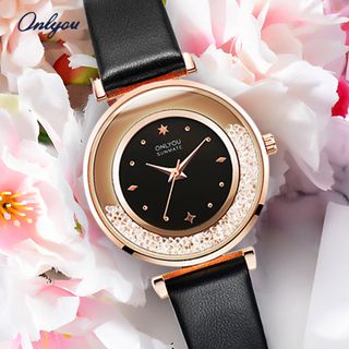 Đồng hồ Nữ ONLYOU 50063LB Dây Da
