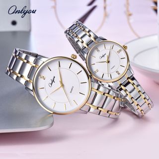 Đồng hồ Nam ONLYOU 328009GC Dây Thép Không Gỉ