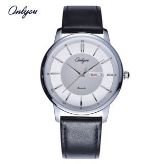 Đồng hồ Nam ONLYOU 328005GD Dây Da