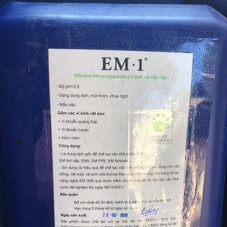 EM1 - EM Gốc - EM việt nhật - Chế phẩm sinh học, men vi sinh gốc [can 20lit]