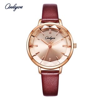 Đồng hồ Nữ ONLYOU 328008LH Dây Da