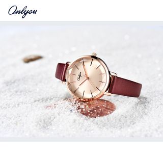 Đồng hồ Nữ ONLYOU 328008LH Dây Da