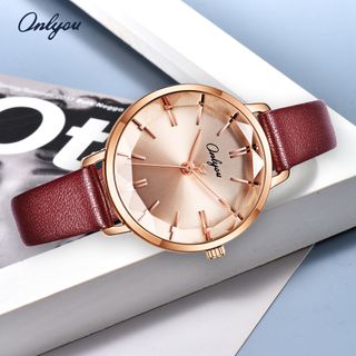 Đồng hồ Nữ ONLYOU 328008LH Dây Da