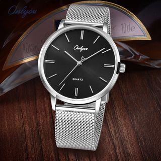 Đồng hồ Nam ONLYOU 328036GB Dây Lưới