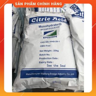 Acid Citric - C6H8O8 - [bao 25kg] giá sỉ