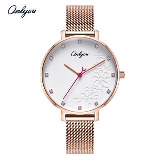 Đồng hồ Nữ ONLYOU 328017LA Dây Lưới