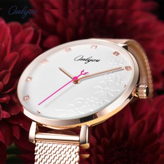 Đồng hồ Nữ ONLYOU 328017LA Dây Lưới