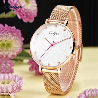 Đồng hồ Nữ ONLYOU 328017LA Dây Lưới