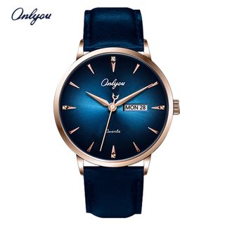 Đồng hồ Nam ONLYOU 328098GB Dây Da