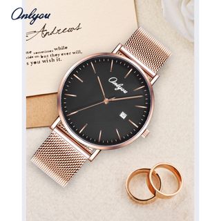 Đồng hồ Nam ONLYOU 328060GJ Dây Lưới