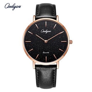 Đồng hồ Nam ONLYOU 328001GB Máy Pin Dây Da