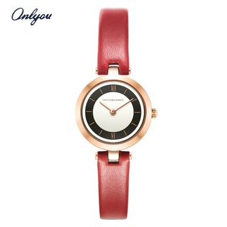 Đồng hồ Nữ ONLYOU 510032LB Dây Da