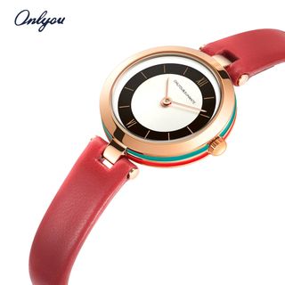Đồng hồ Nữ ONLYOU 510032LB Dây Da