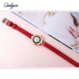 Đồng hồ Nữ ONLYOU 510032LB Dây Da