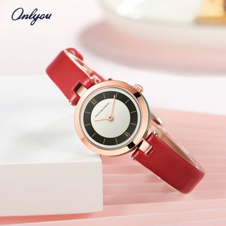 Đồng hồ Nữ ONLYOU 510032LB Dây Da