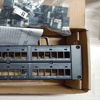 Patch panel 48 cổng Cat5 Cat6