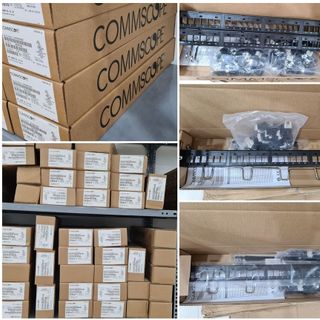Pacth panel 24 cổng Commscope mẫu mới Cat5 Cat6