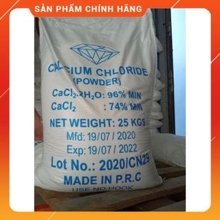 Canxi Clorua - Calcium Chloride - CaCl2.2H2O - Canxi trung quốc - Canxi bột giá sỉ