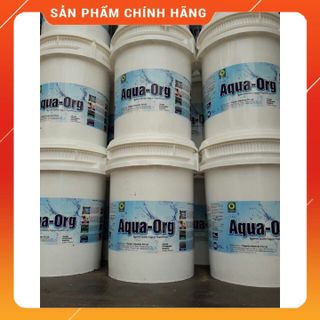 Hóa chất xử lý nước Chlorine aqua-org - chlorine ấn độ - clorine 70% - xử lý nước ao nuôi chlorine thùng 45kg giá sỉ