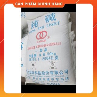 Tăng kiềm soda nóng - soda trung quốc - sodium cacbonate - soda bao 50kg giá sỉ