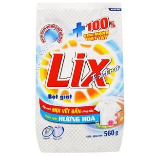 Bột giặt hương hoa LIX túi 550g Thùng 20 gói