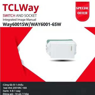 Công tắc 01 chiều tclway