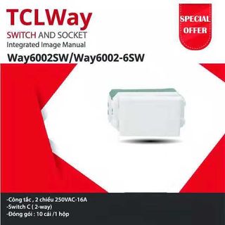 Công tắc 01 chiều tclway