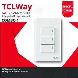 Công tắc 01 chiều tclway
