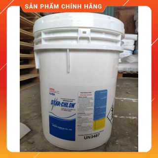 Hóa chất xử lý nước chlorine nankai 70% - chlorine nhật - xử lý nước ao nuôi chlorine thùng 45kg giá sỉ