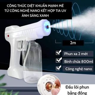 #Súng_khử_khuẩn 8 mắt lõi đồng