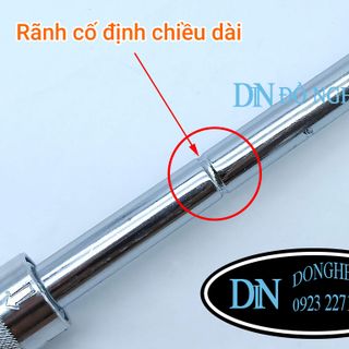 CẦN LẮC léo tự động đảo chiều 1/4" cán tăng 21-28cm