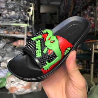 Dép trẻ em bé trai siêu nhận người nhện spider man, xốp eva siêu nhẹ không thấm nước 180 giá rẻ