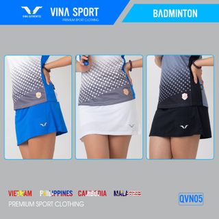 Váy thể thao cầu lông | Váy thể thao tennis |	váy thể thao VINA AUTHENTIC