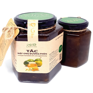 TẮC MẬT ONG ĐƯỜNG PHÈN 950G [THÙNG 6 HỦ]