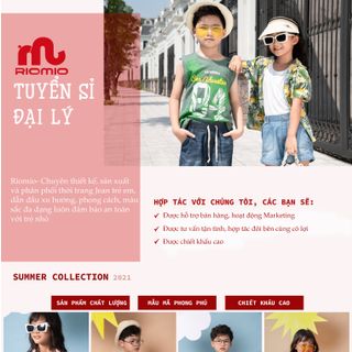 TÌM ĐỐI TÁC KINH DOANH QUẦN JEANS TRẺ EM