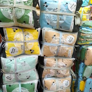Đồ bộ trẻ em - Bộ dài tay Minkymom họa tiết Mickey cho bé.