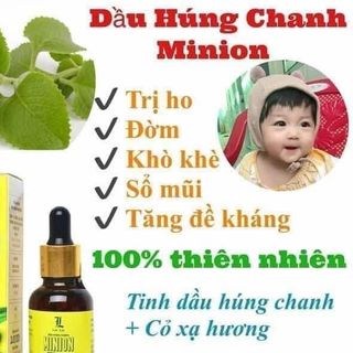 Dầu húng chanh minion loại 50 ml