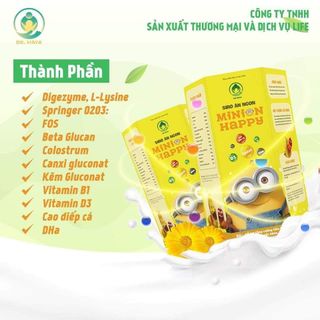 Siro ăn ngon minion happy 5in1