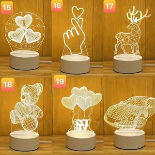 Đèn ngủ 3d về hàng tiếp
