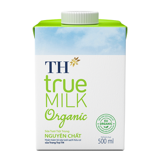 Sữa tươi hữu cơ TH 500ml (thùngthùng 12 hộp) giá sỉ